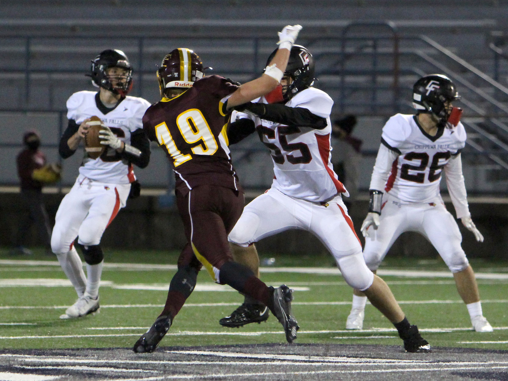 Chi-Hi at Menomonie football 10-16-20